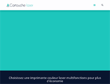 Tablet Screenshot of cartouche-laser.info